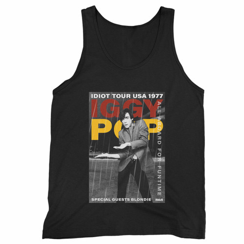 Iggy Pop S - Uk & Usa Tours 1977  Tank Top