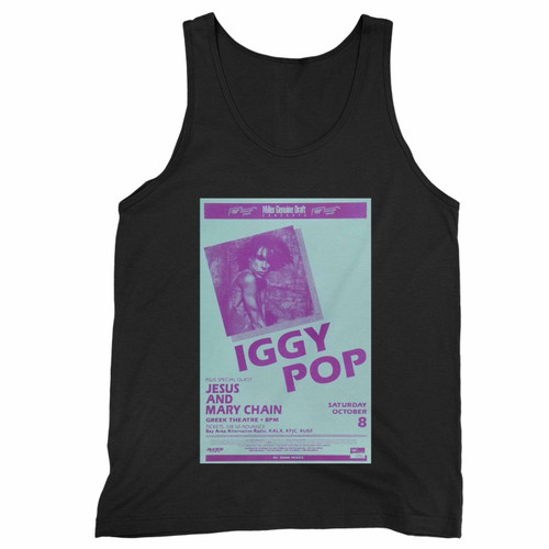 Iggy Pop Vintage Concert  Tank Top