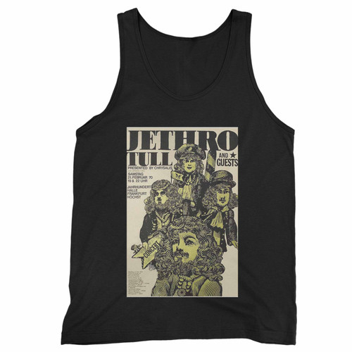 Jethro Tull 1970 Concert  Tank Top