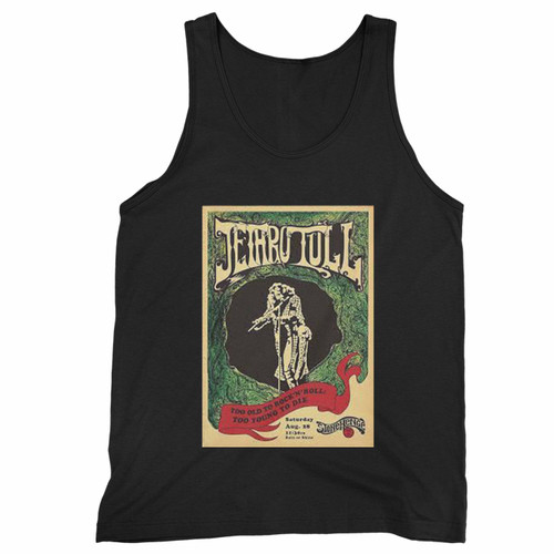 Jethro Tull Rock Band Art  Tank Top