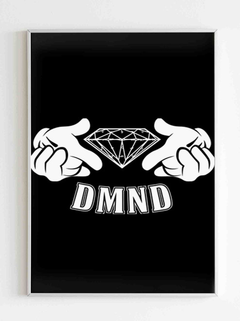 Mickey Mouse Diamond Hand Dmnd Poster