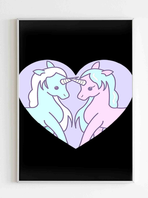 Kawaii Unicorn Poster