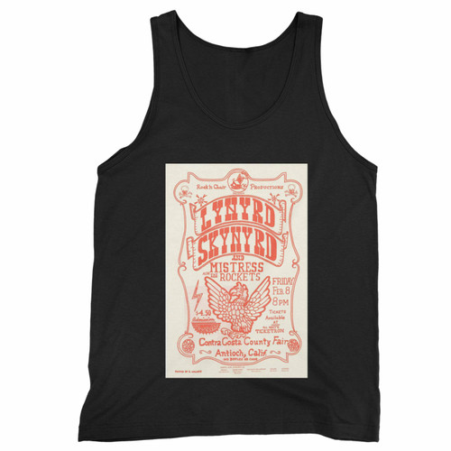 Lynyrd Skynyrd Handbill 1974  Tank Top