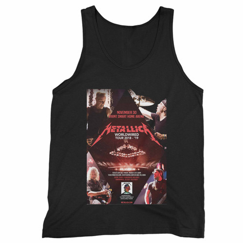 Metallica Concert 2018 Slc Hardwired Tour  Tank Top