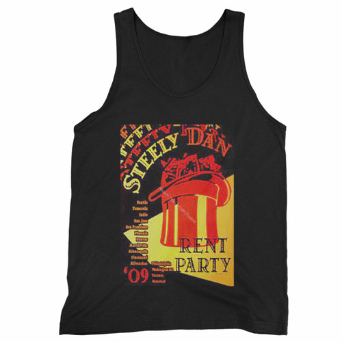 Steely Dan Fall Tour 2009 2Nd Leg Rent Party 09 Steely Dan Concert S  Tank Top