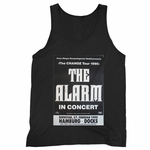 The Alarm 1990 Plakat In Concert The Change Tour  Tank Top