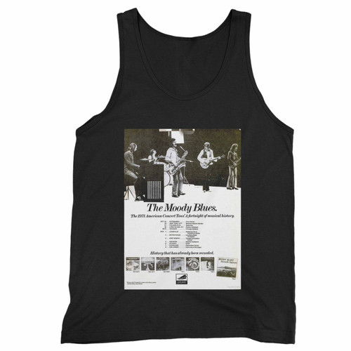 The Moody Blues At Civic Center Pittsburgh Pennsylvania United States  Tank Top