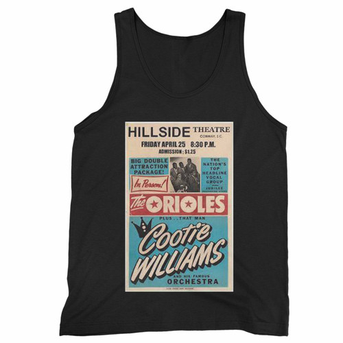 The Orioles And Cootie Williams 1952 Concert  Tank Top