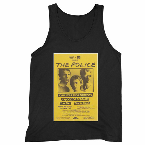 The Police Joan Jett And The Blackhearts  Tank Top