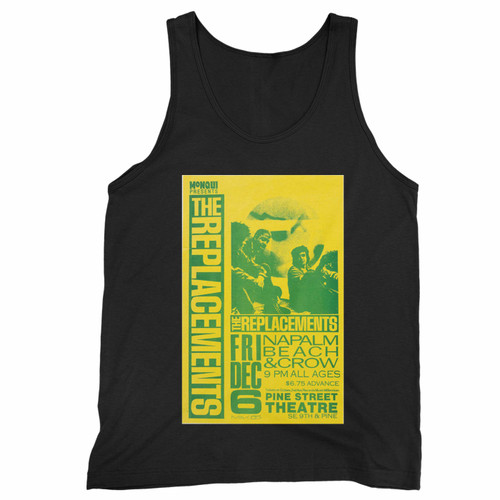 The Replacements Napalm Beach Pine Street Theatre Concert  Tank Top