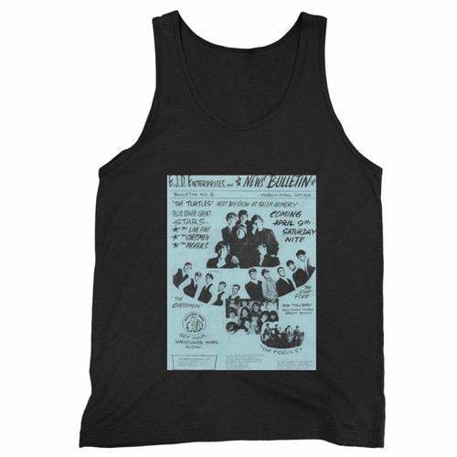 The Turtles 1966 Tour The Armory Salem  Tank Top