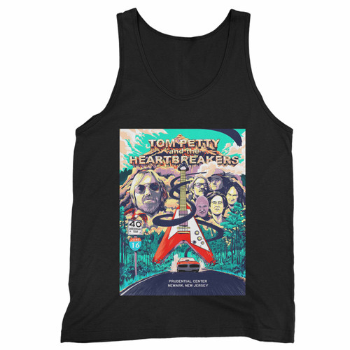 Tom Petty And The Heartbreakers 40Th Anniversary Final Tour  Tank Top