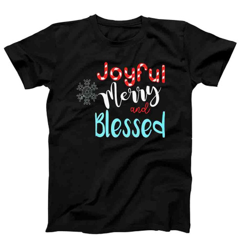 Joyful Merry Blessed Man's T-Shirt Tee