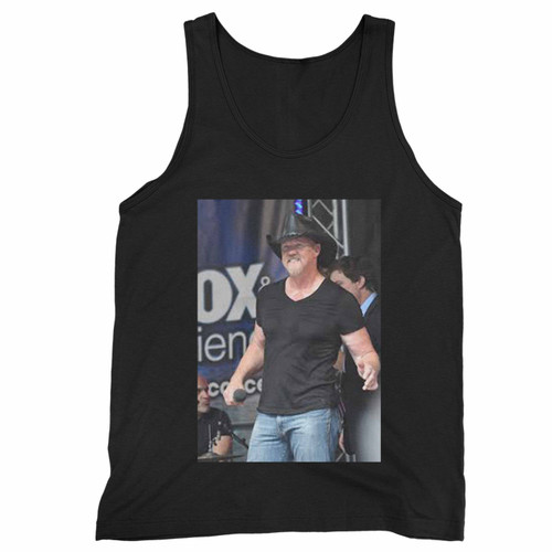 Trace Adkins On Stage For Fox & Friends All American Summer Concert  Tank Top