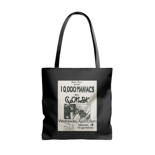 10000 Maniacs Clockwork At Safari Sam'S Huntington Beach California United States  Tote Bags