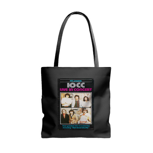 10Cc Live In Concert  Tote Bags