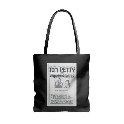 1978 Tom Petty And The Heartbreakers Original Concert  Tote Bags