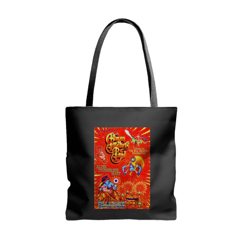 A Benefit For The Bill Graham Foundation Vintage Concert  Tote Bags