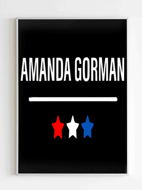 Amanda Gorman Star Poster