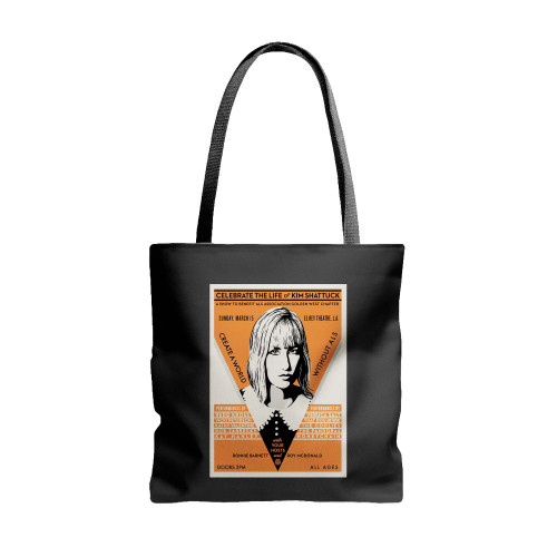 Celebrate The Life Of Kim Shattuck Available At The Als Benefit Concert  Tote Bags