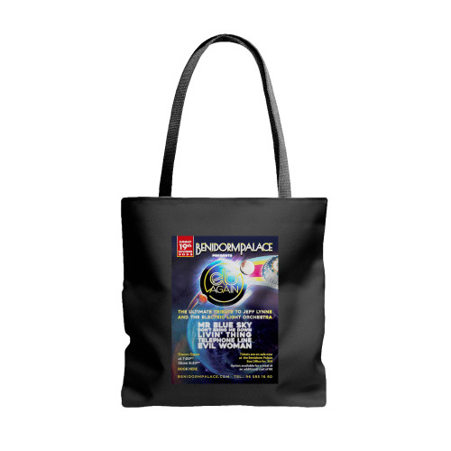 Elo Again In Benidorm  Tote Bags