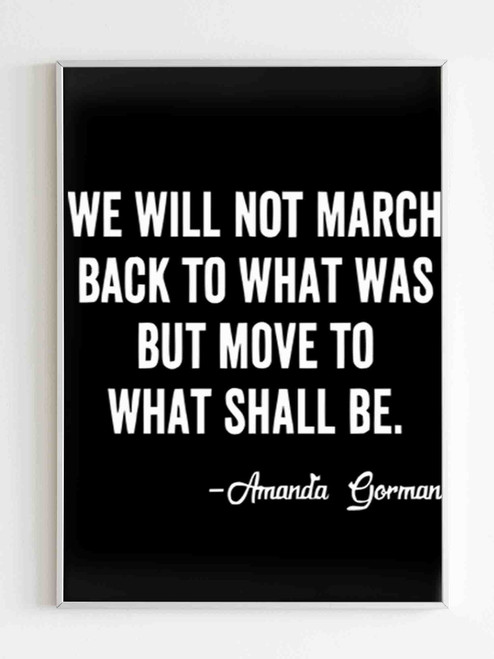 Amanda Gorman 2036 Inauguration 2021 Poem Love Poster