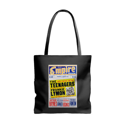 Frankie Lymon And The Teenagers British Tour  Tote Bags