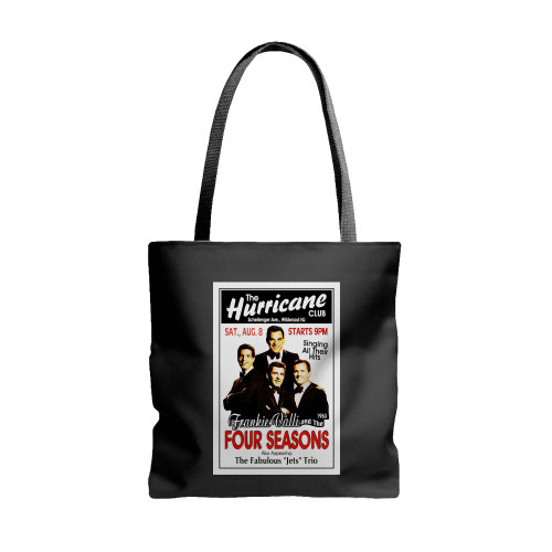 Frankie Valli The 4 Seasons 1963 Hurricane Club  Tote Bags