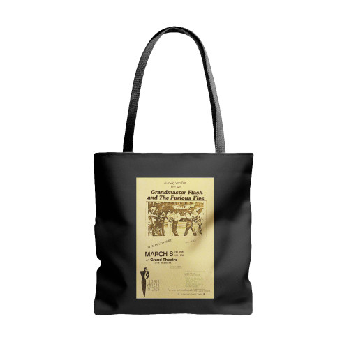 Grandmaster Flash And The Furious Five Png  Tote Bags