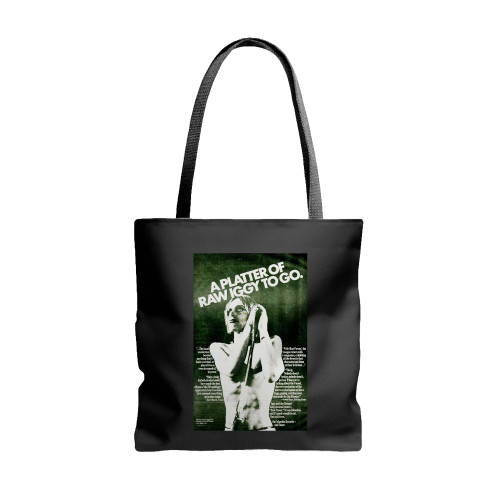 Iggy And The Stooges Raw Power  Tote Bags