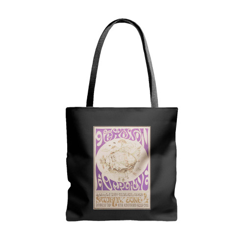 Jefferson Airplane At The San Francisco  Tote Bags