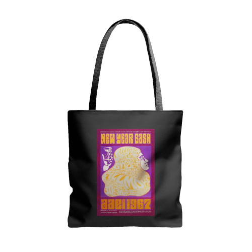 Jefferson Airplane Vintage Concert 2  Tote Bags