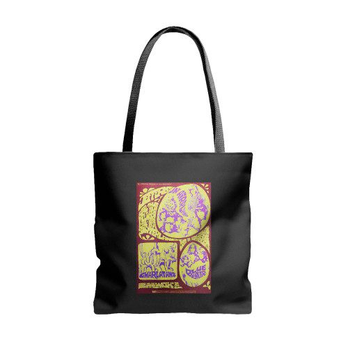 Jefferson Airplane Vintage Concert 3  Tote Bags