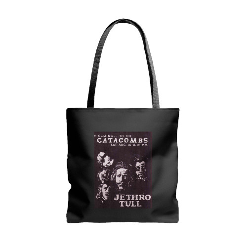 Jethro Tull Original Concert  Tote Bags