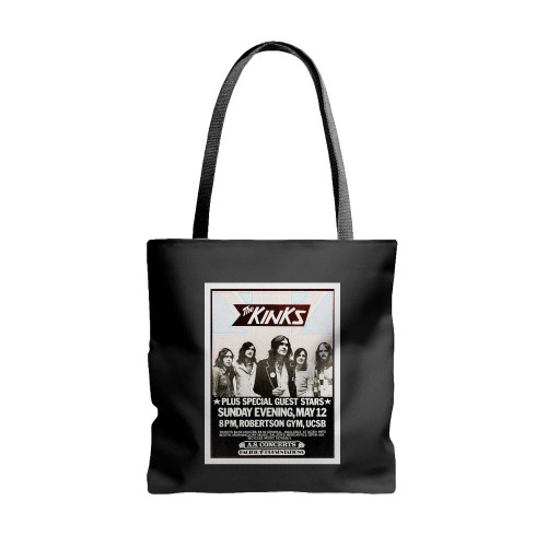 Kinks Concert  Tote Bags