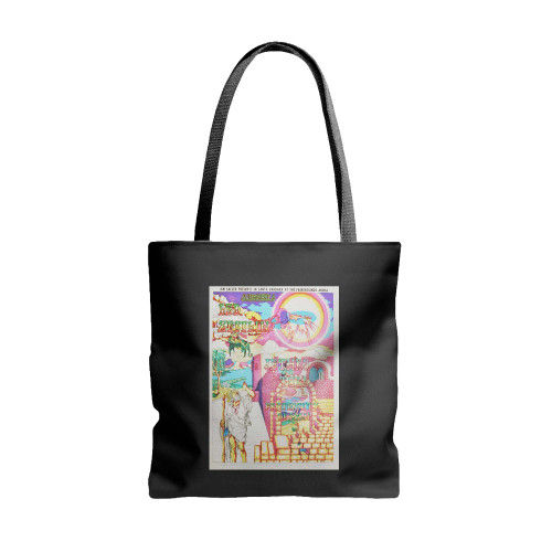 Led Zeppelin Jethro Tull & Fraternity Of Man Concert  Tote Bags Led Zeppelin Jethro Tull & Fraternity Of Man Concert  Tote Bags