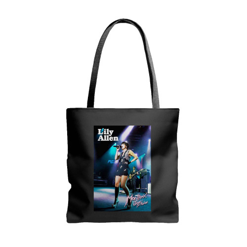 Lily Allen Montreux 2009  Tote Bags
