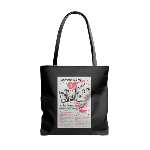 Monkees Signed  Tote Bags
