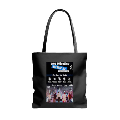 One Direction Where We Are The Concert  Tote Bags