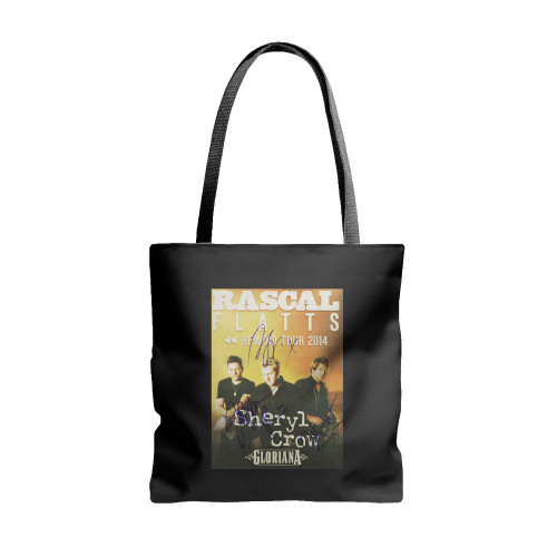 Rascal Flatts Autographed Concert  Tote Bags