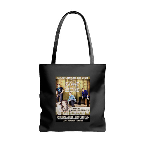 Rascal Flatts Hershey Giant Center  Tote Bags