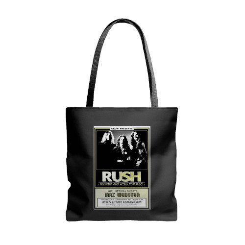 Rush Music Concert Mini 1  Tote Bags