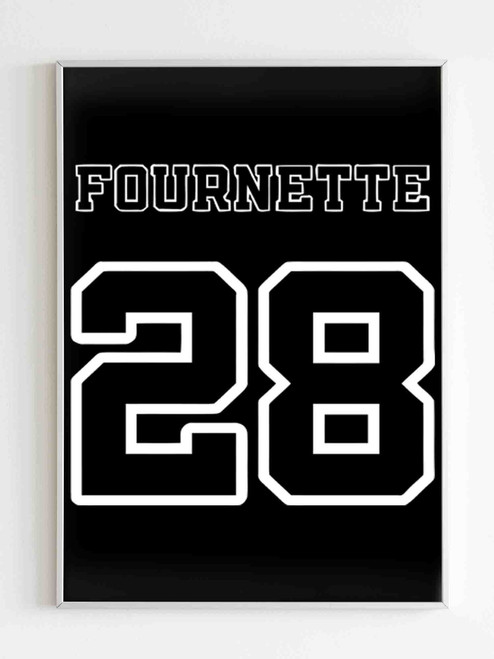 Leonard Fournette Tampa Bay Buccaneers Poster
