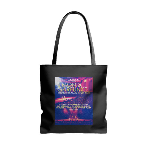 Simon And Garfunkel Through The Years In Concert  Tote Bags