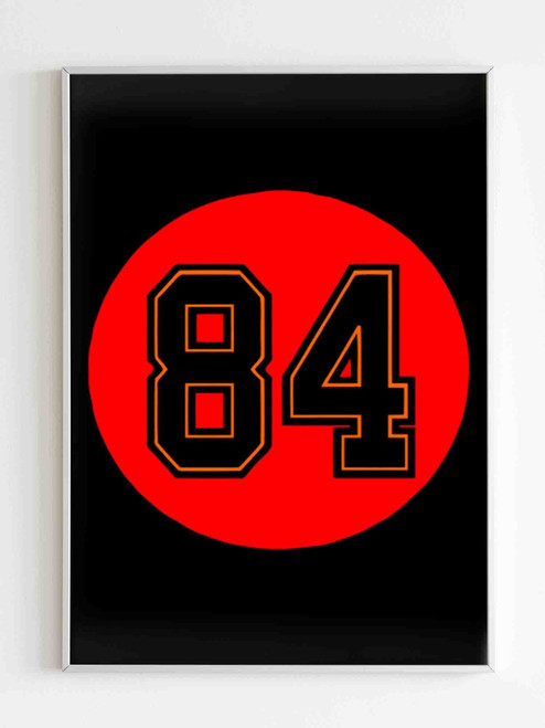 Cameron Brate Number 84 Tampa Bay Buccaneers Poster