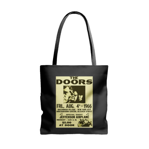 The Doors Jefferson Airplane New York City Vintage Style  Tote Bags