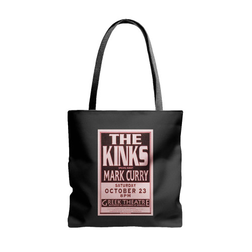 The Kinks Vintage Concert 1  Tote Bags