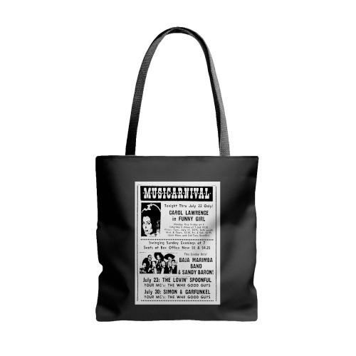The Lovin Spoonful Concert And Tour History  Tote Bags