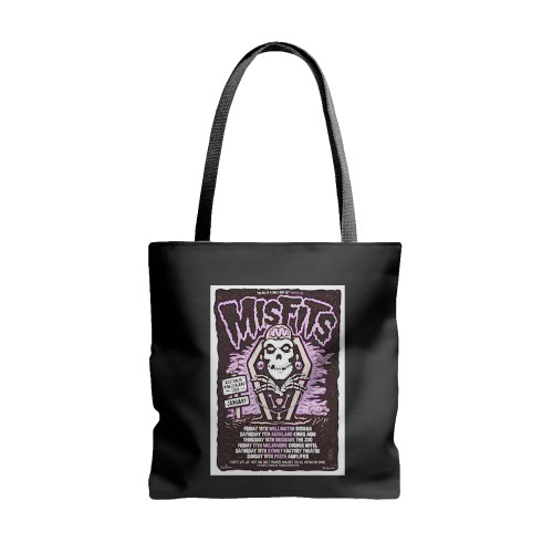 The Misfits A2 Tour  Tote Bags