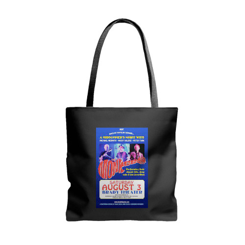 The Monkees 2019 Tour Tulsa Concert  Tote Bags